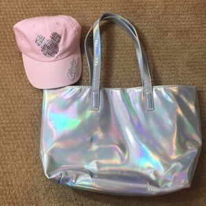 Disney Parks Mickey Mouse Hat Free Tote